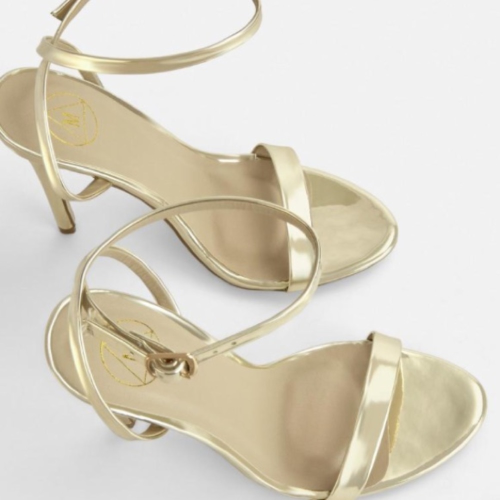 Missguided Gold heels